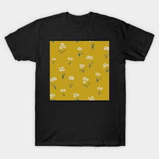 Very Yellow Mustard Field Flowers T-Shirt